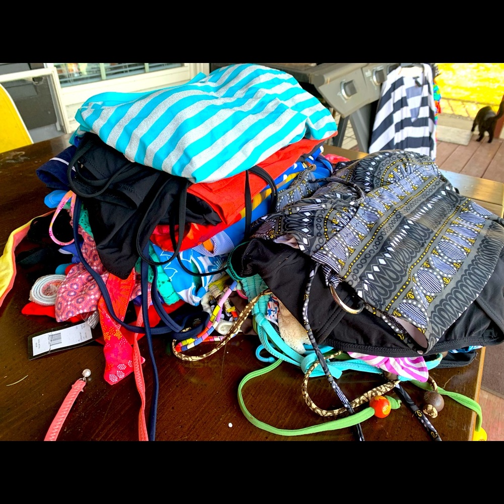 👙Large Bundle 80 Pieces Designer Swimsuits🩱
